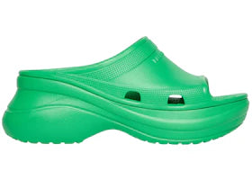 Balenciaga x Crocs Pool Slide Sandals Green (Women's)