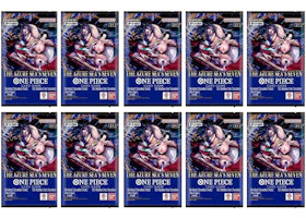 Bandai One Piece The Azure Sea's Seven (OP14-EB04) Booster Pack (10x Lot)