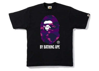 BAPE Color Camo By Bathing Tee Black/Purple