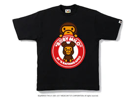 BAPE Medicom Toy Bearbrick Milo Busy Works Tee Black/Red