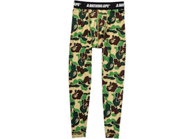 BAPE x Adidas SB Tights Green