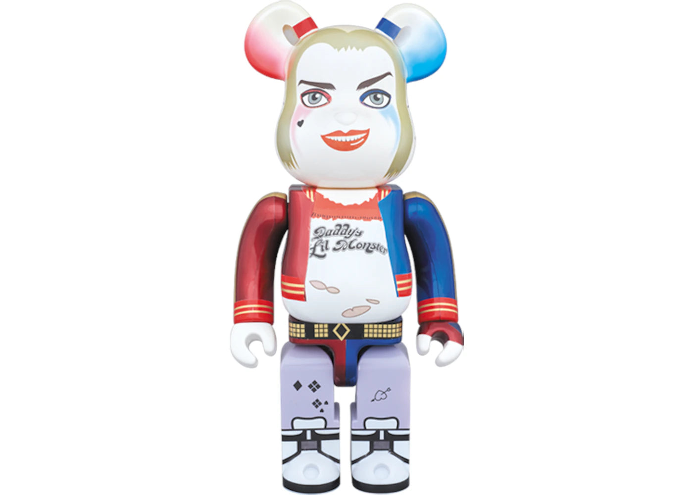 Bearbrick Harley Quinn 400% Multi sneakers - authentic Bearbrick shoes