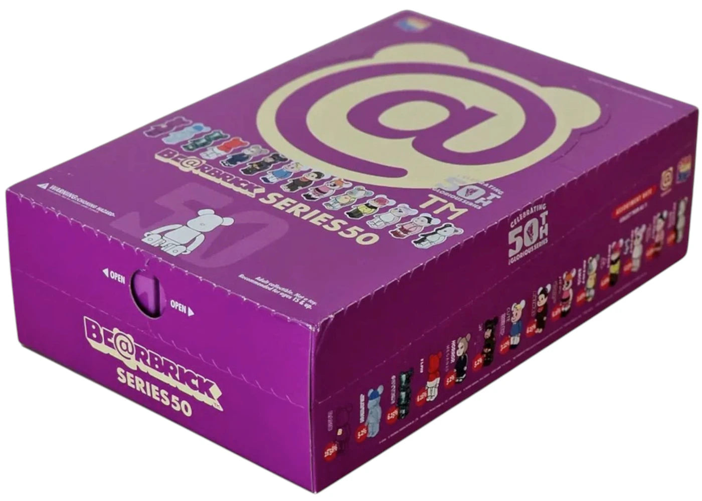 Bearbrick Serie 50, versiegelter Karton, 100% (24 Blindboxen)