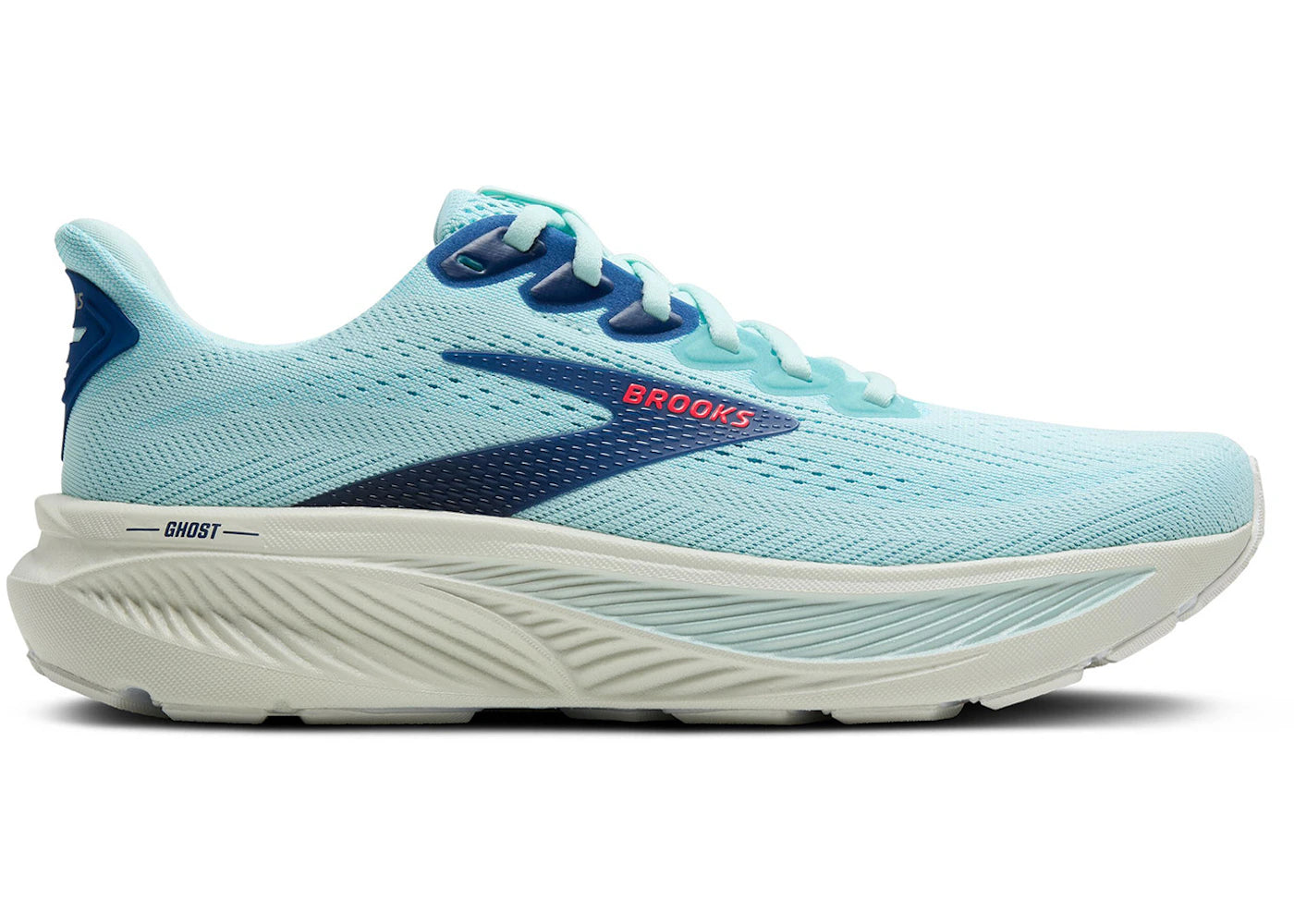 Brooks Ghost 17 Clearwater Navy Peony (Women's)