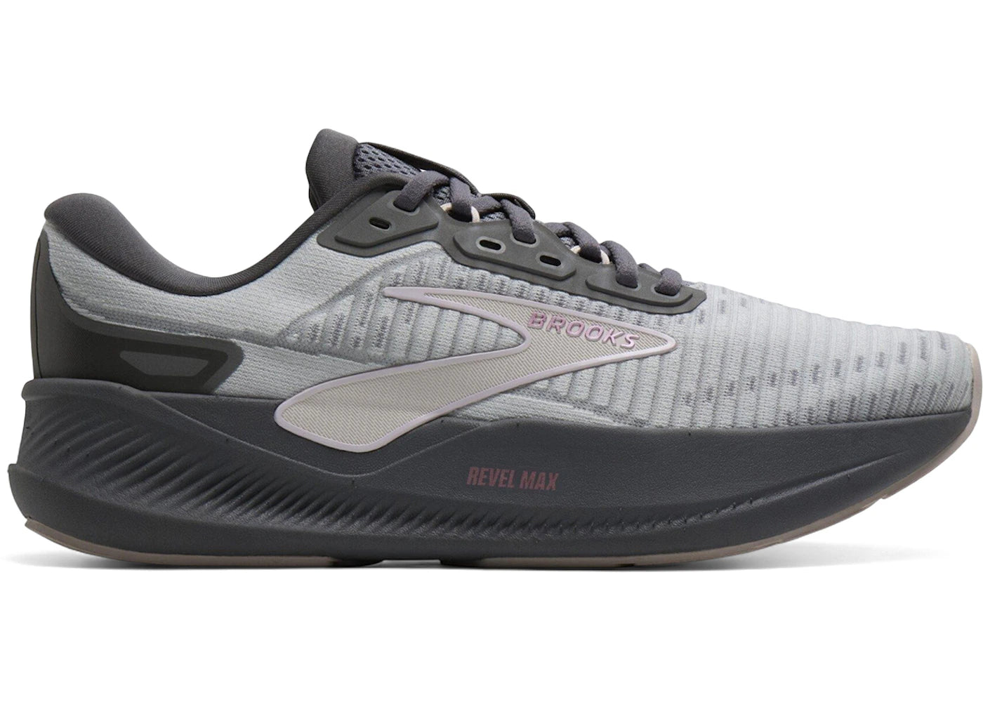 Brooks Revel Max Harbor Mist Grey Metallic (Women's)