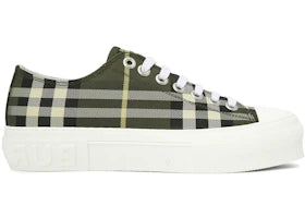 Burberry Training Jack Check Sneaker Green Nova Check