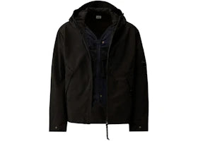 C.P. Company Twill Hooded Lens Hoodie Total Eclipse