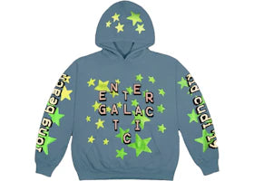 Cactus Plant Flea Market Kid Cudi Enter Galactic Hoodie Blue