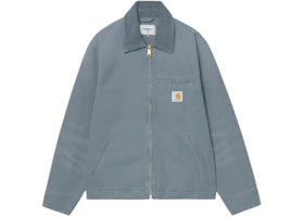 Carhartt WIP Detroit Jacket (Stone Canvas) Cozy Blue