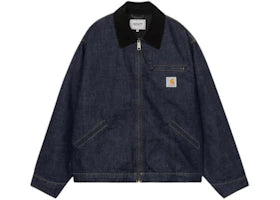 Carhartt OG Detroit Camano Denim Jacket Blue/Black