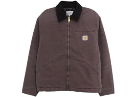 Carhartt WIP OG Detroit Jacket Tobacco/Black Stone Canvas