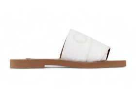 Chloe Woody Flat Mule Snow White (Women's)