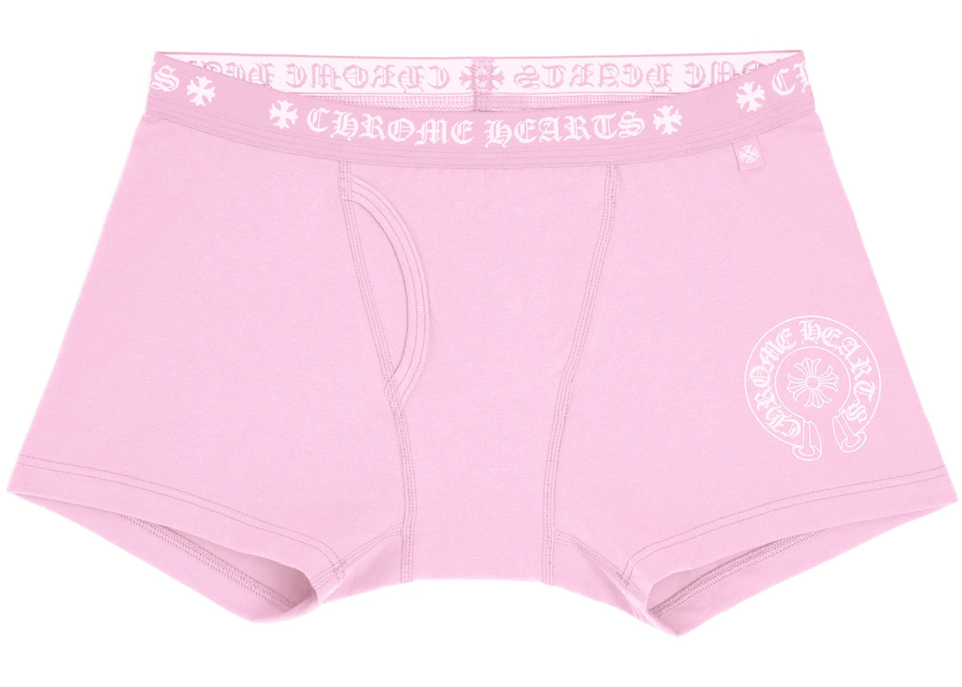 Chrome Hearts Boxer Brief Shorts Baby Pink