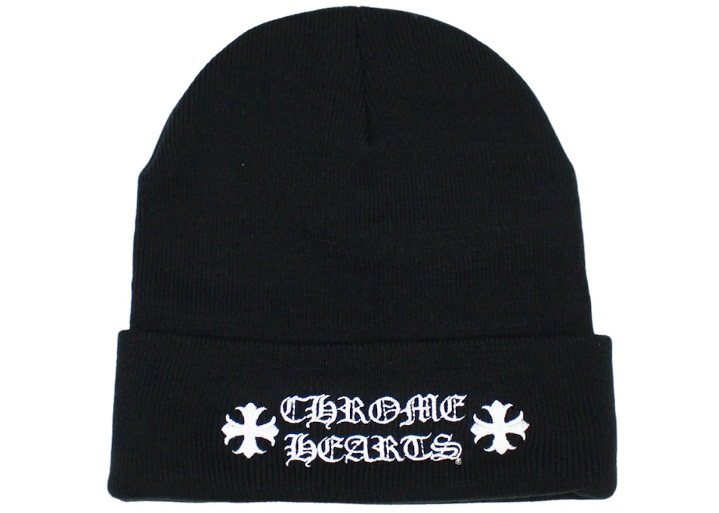 【正規品】Chrome Hearts Logo Beanie Black Chrome Hearts Logo Beanie Black