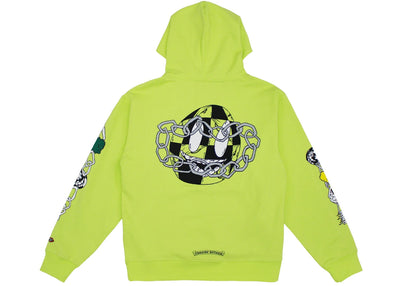 Chrome Hearts Matty Boy Link Hoodie Lime Green