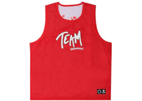 Chrome Hearts Matty Boy Sports Mesh Reversible Basketball Jersey Red