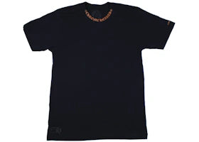 Chrome Hearts Neck Logo T-shirt Black/Brown