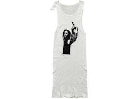 Chrome Hearts Richard Stark Middle Finger Tank White