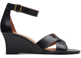 Clarks Cielo Charm Black Leather (Women's)