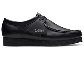 Clarks Originals Wallabee Boot Triple Black Leather