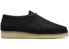 Clarks Originals Weaver Tie Black Suede (Women's)