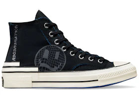 Converse Chuck Taylor All Star 70 Hi Hacked Heel Tear Away Black Blue