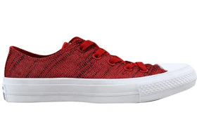 Converse Chuck Taylor All Star II Ox Red Black White
