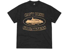 Corteiz x Central Cee Can't Rush Greatness Tee Black