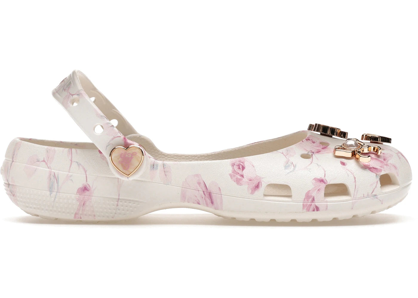 Crocs Classic Ballet Flat LoveShackFancy Oyster (Women's)