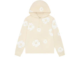 Denim Tears Cotton Wreath Hoodie Oatmeal
