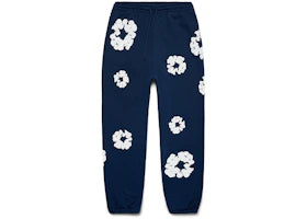 Denim Tears Cotton Wreath Sweatpants Navy
