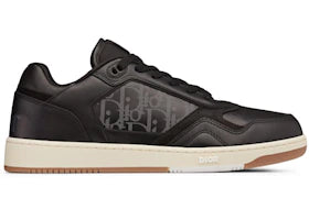 Dior B27 Low ERL Black Smooth Calfskin and Dior Oblique Galaxy Leather
