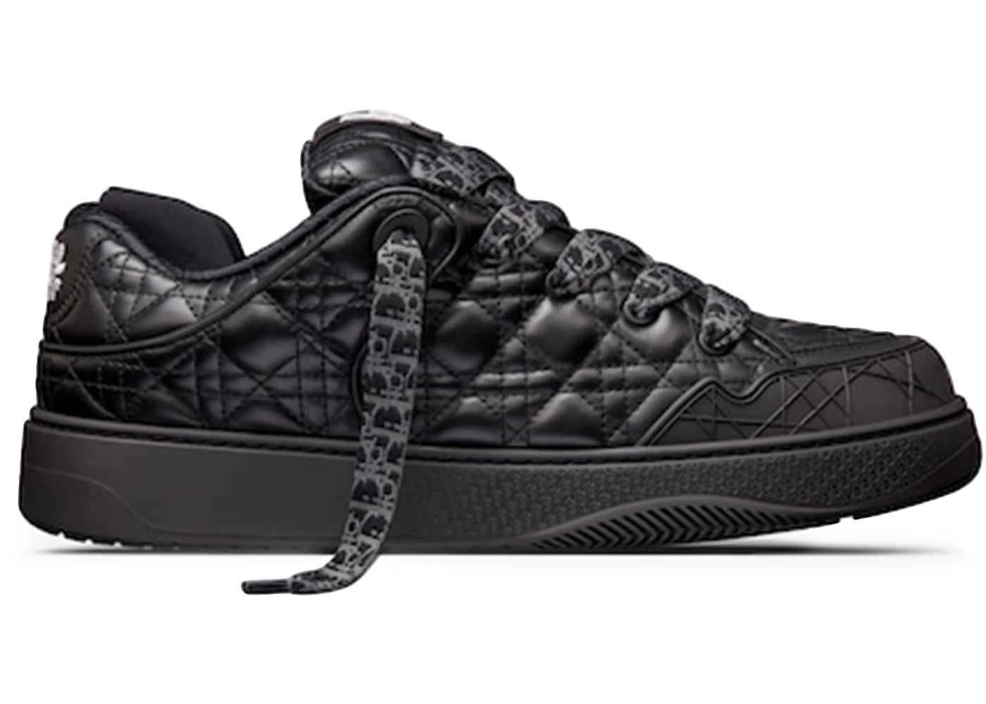 Dior B9S Skater ERL Black Quilted Cannage Calfskin sneakers - authentic Dior shoes