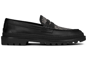 Dior Explorer Loafer Black Beige Black Dior Oblique Jacquard