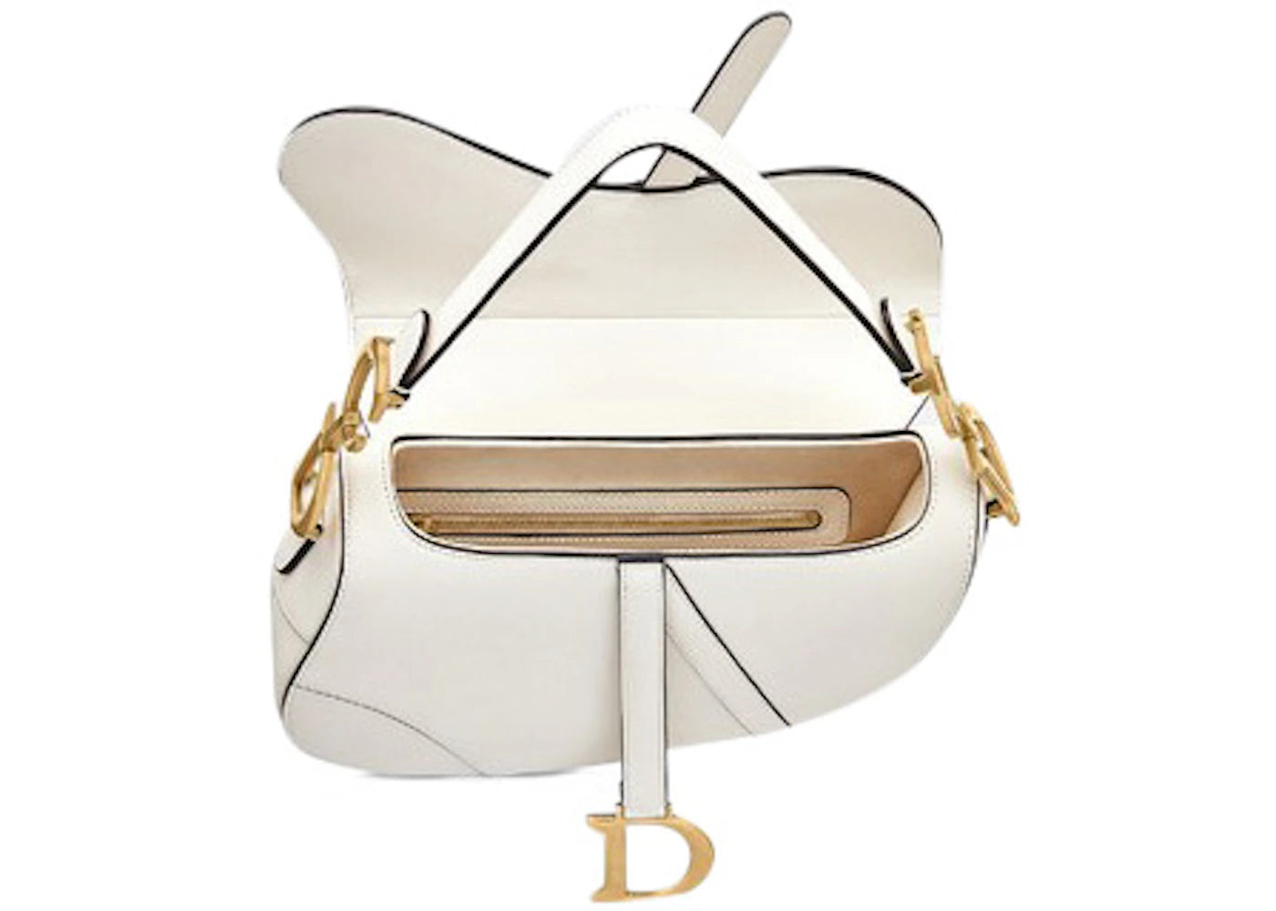 Dior Saddle Bag Off-White
