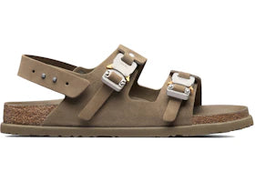 Dior by Birkenstock Sandale Milano Khaki Nubuck Calfskin