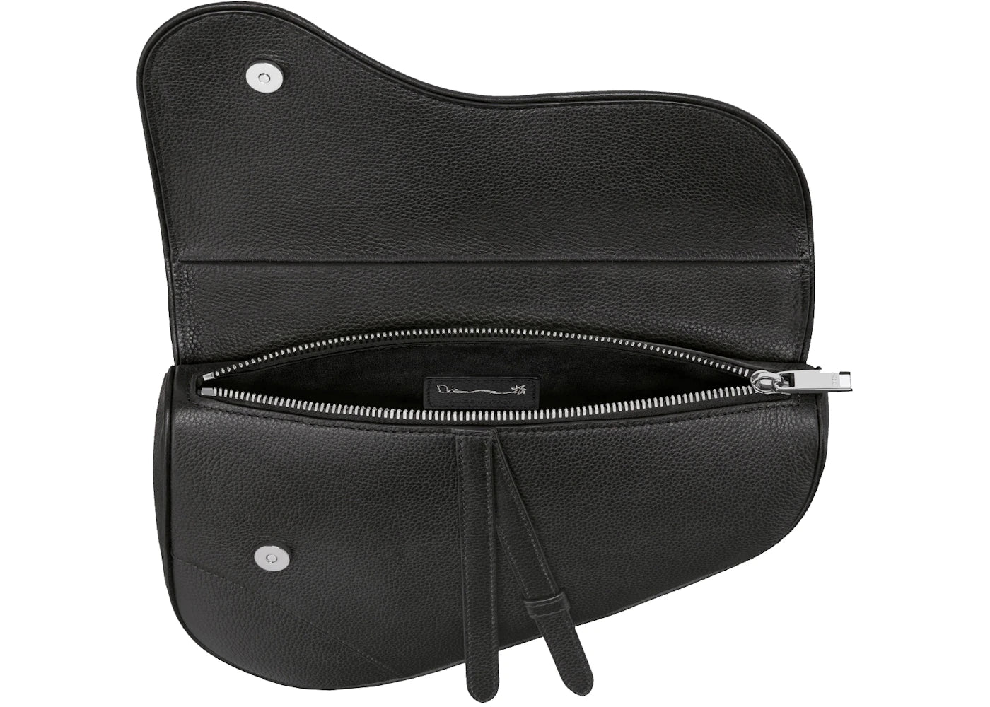 Dior x CACTUS JACK Saddle Bag Black