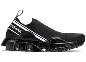Dolce & Gabbana Sorrento Slip On Black White (Women's)