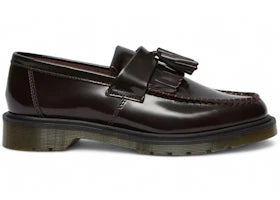 Dr. Martens Adrian Arcadia Leather Tassel Loafer Cherry Red