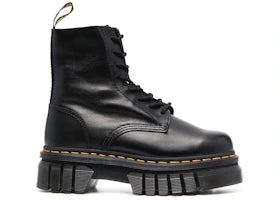Dr. Martens Audrick Leather Platform Boot Black Nappa Lux (Women's)