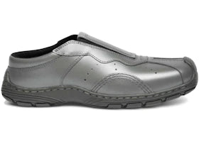Dr. Martens Aurix Mule Satin Finish Gunmetal Satin Finish Leather