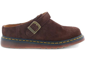 Dr. Martens Isham Desert Oasis Suede Mules Dark Brown