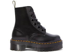 Dr. Martens Molly Platform Black Smooth