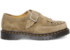 Dr. Martens Ramsey Kiltie Buckle Creepers Savannah Tan Suede