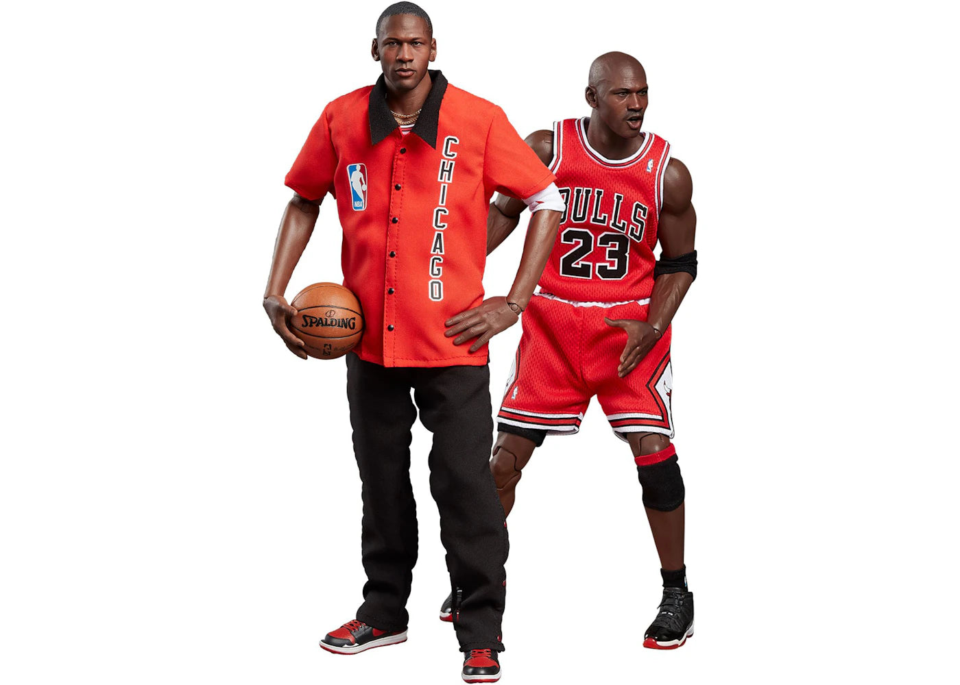 Enterbay NBA Final Edition Michael Jordan Chicago Bulls Away 1/6 Action Figure Set