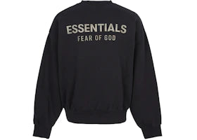 Fear of God Essential Fleece Sweatshirt Black
