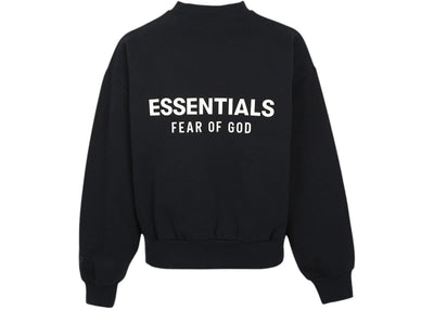 Fear of God Essentials Classic Crewneck Sweatshirt Black