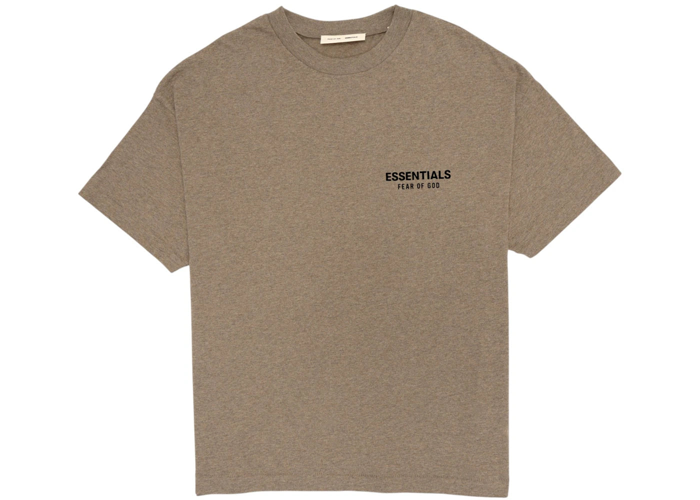Fear of God Essentials Klassisches Kurzarm-T-Shirt Homestead Heather