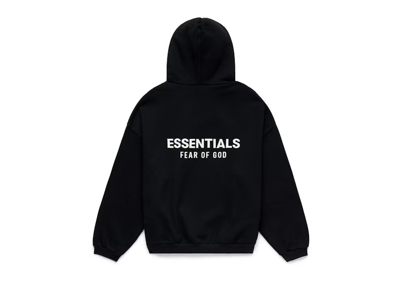 Fear of God Essentials Fleece Hoodie (FW24) Black