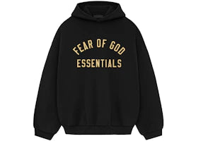 Fear of God Essentials Fleece II Hoodie Black